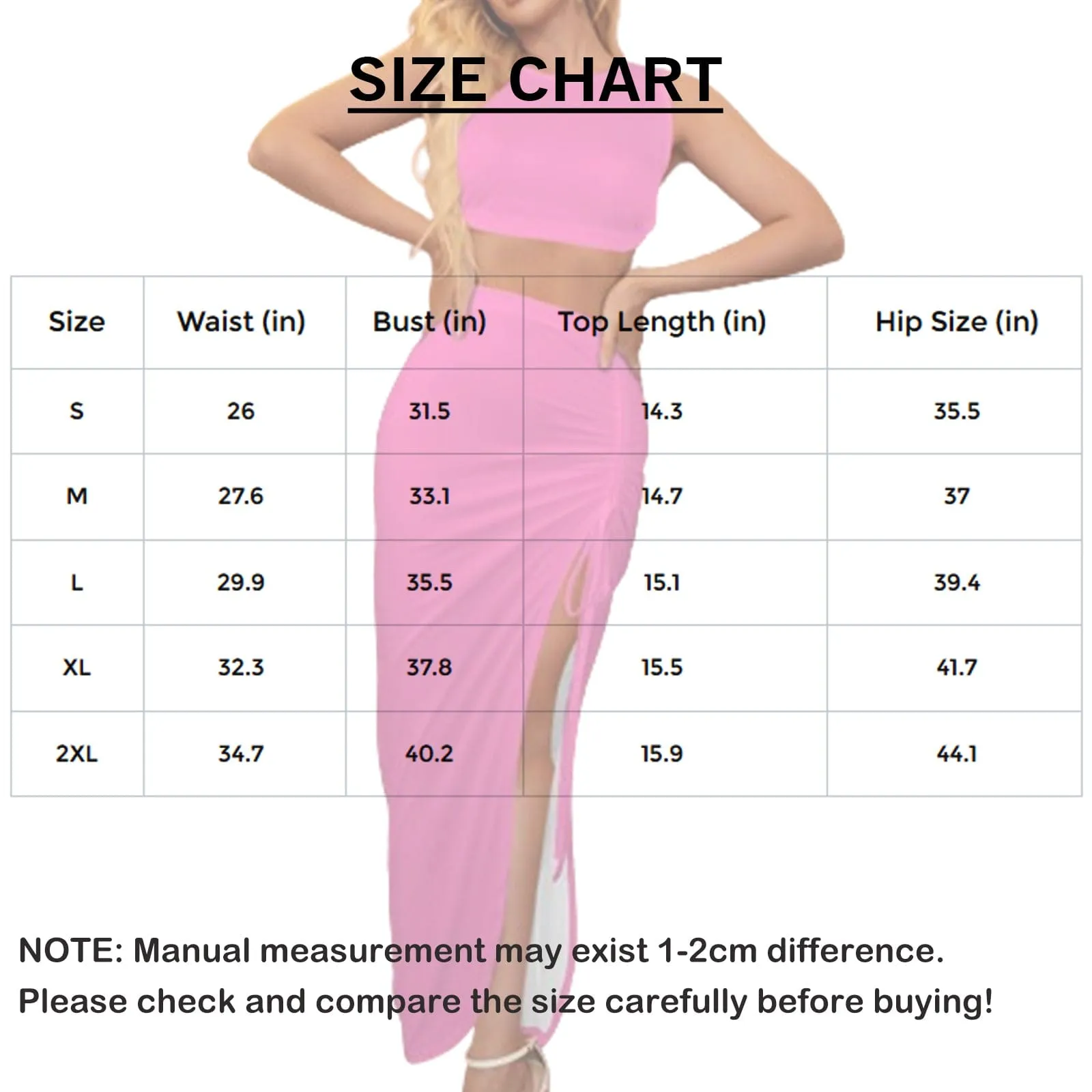 26  Colors Custom Face Heart Beach Outfits Dress Personalized Women's Sleeveless Backless Crop Top & Side Slit Drawstring Skirt Set