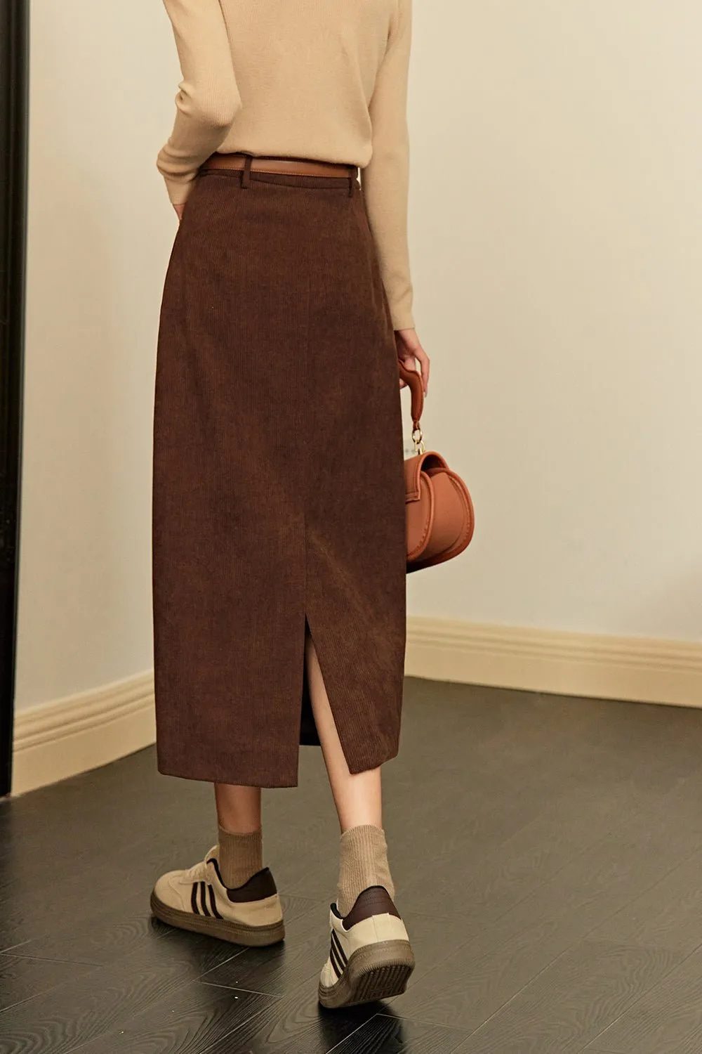 A Line Maxi Skirt for Women