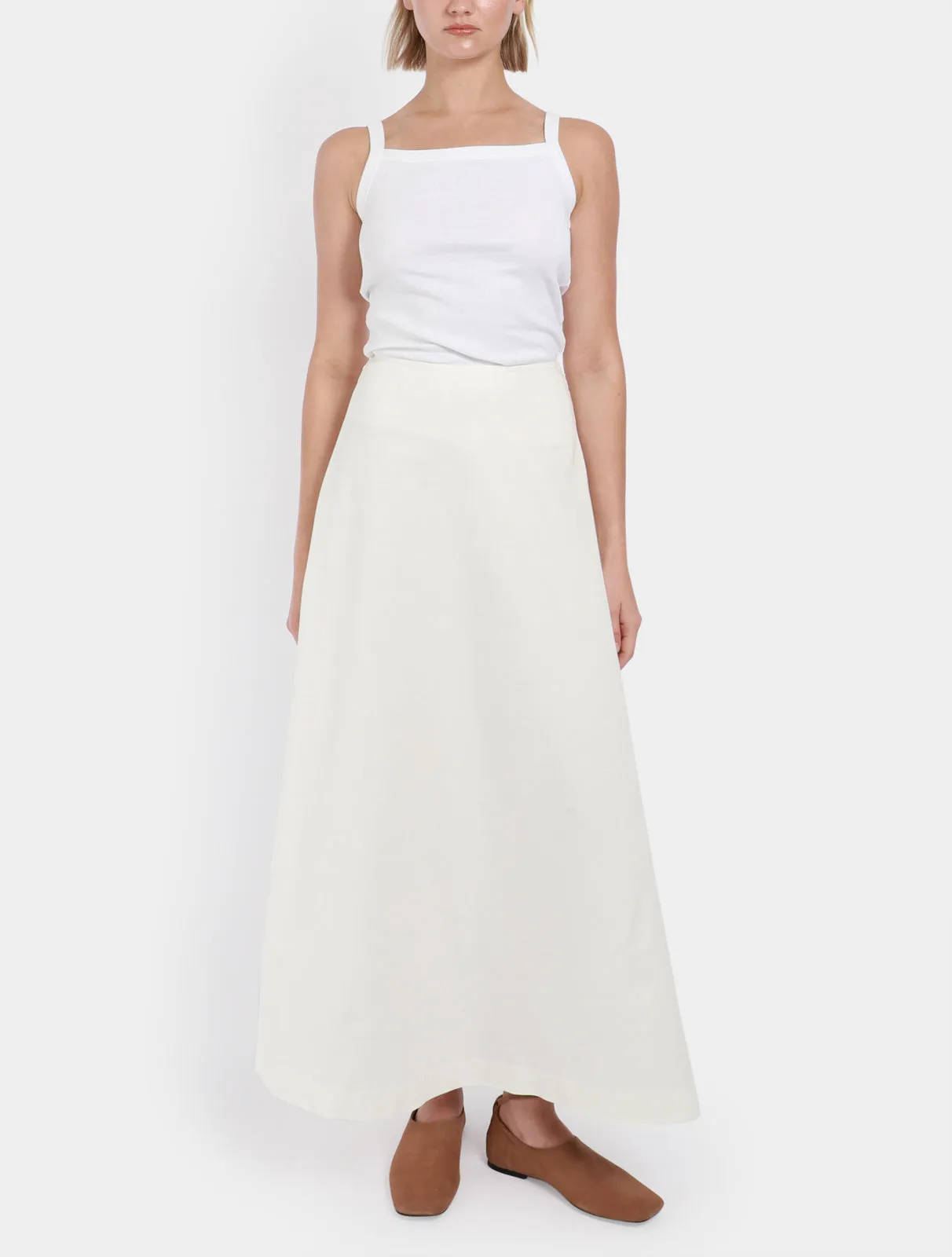 A-Line Maxi Skirt