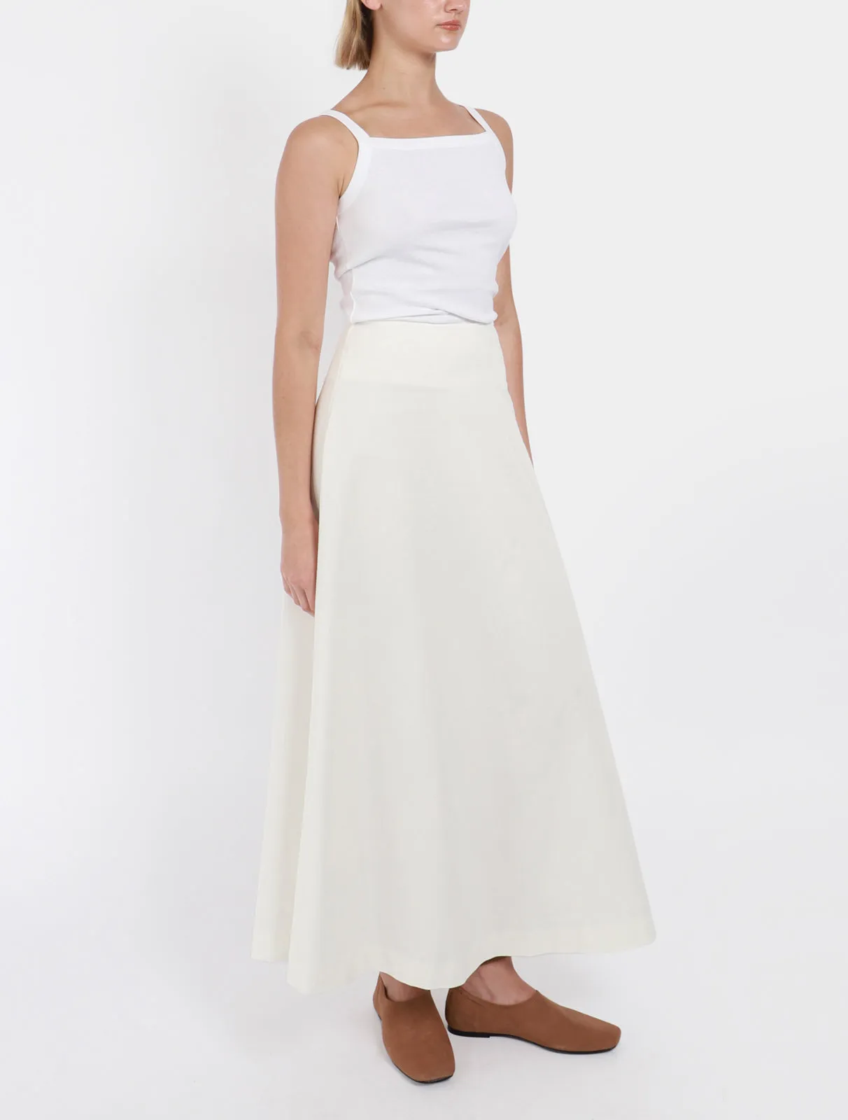 A-Line Maxi Skirt