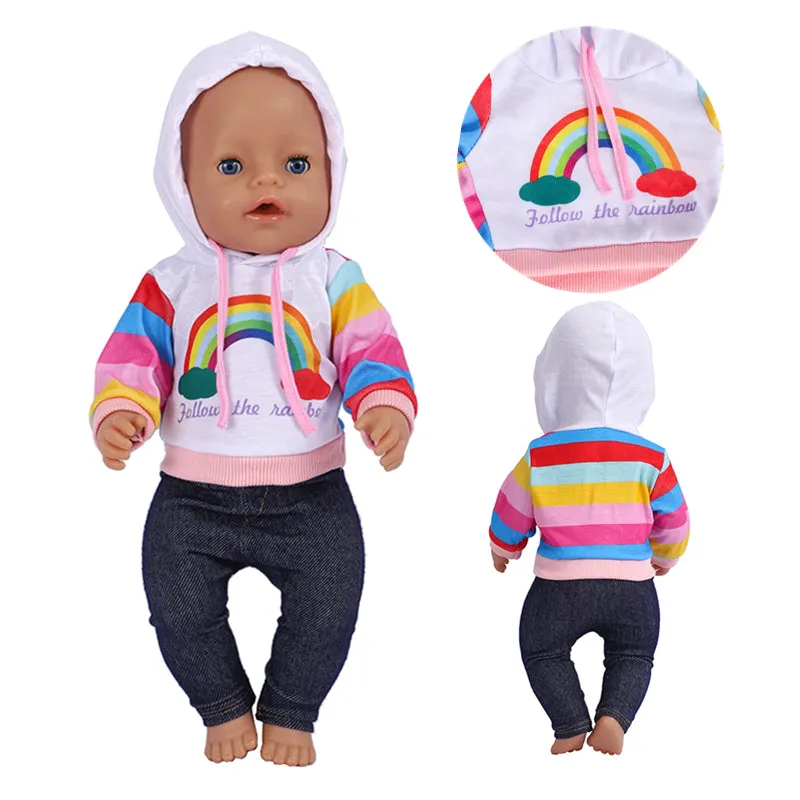 Adorable Unicorn Sweater for 18 Inch Dolls  Perfect Gift