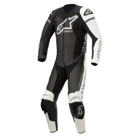 Alpinestars Gp Force Phantom Leather Suit 1 Pc B/W Metallic Grey