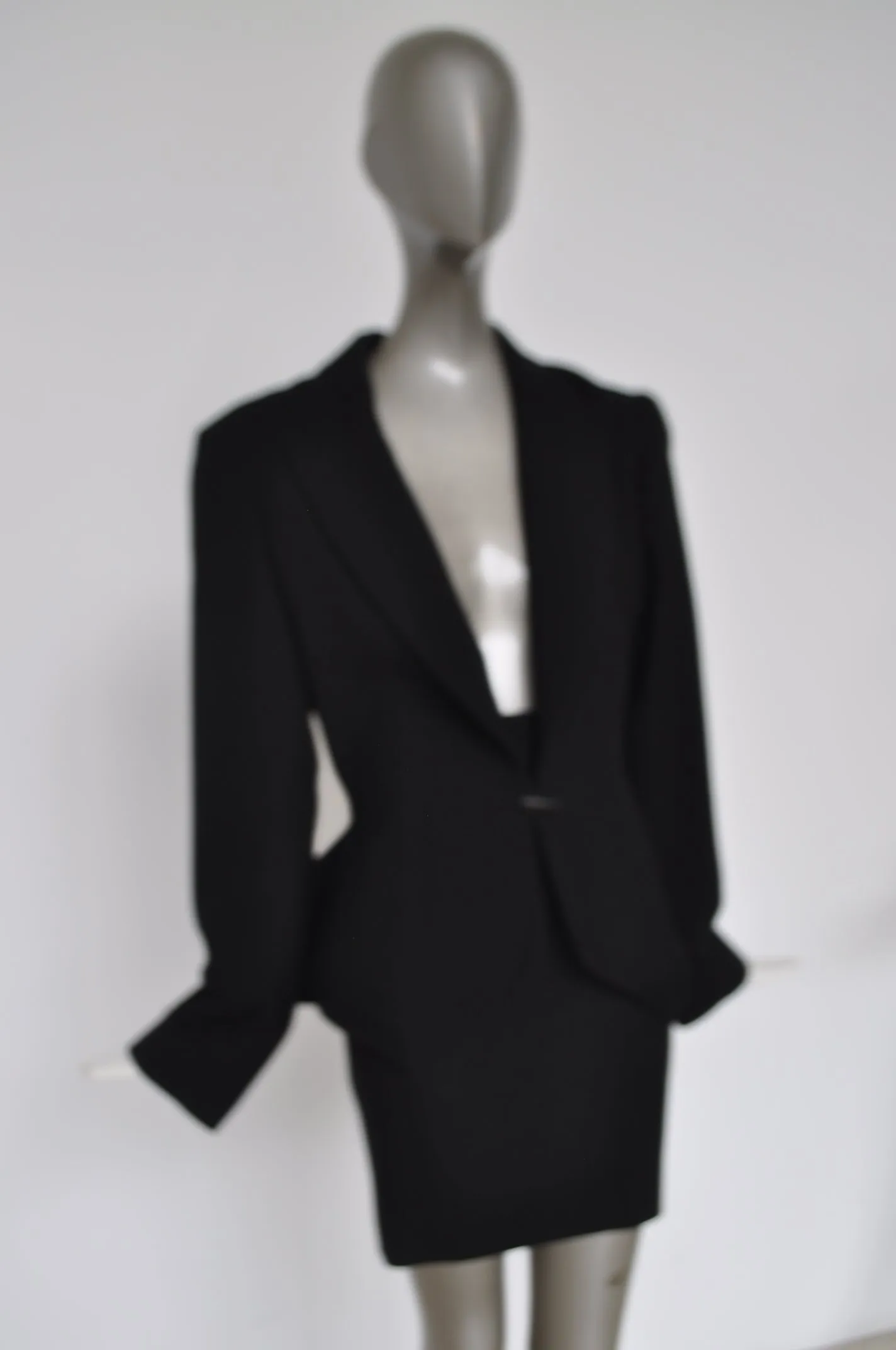 Azzedine Alaia skirt suit 90s