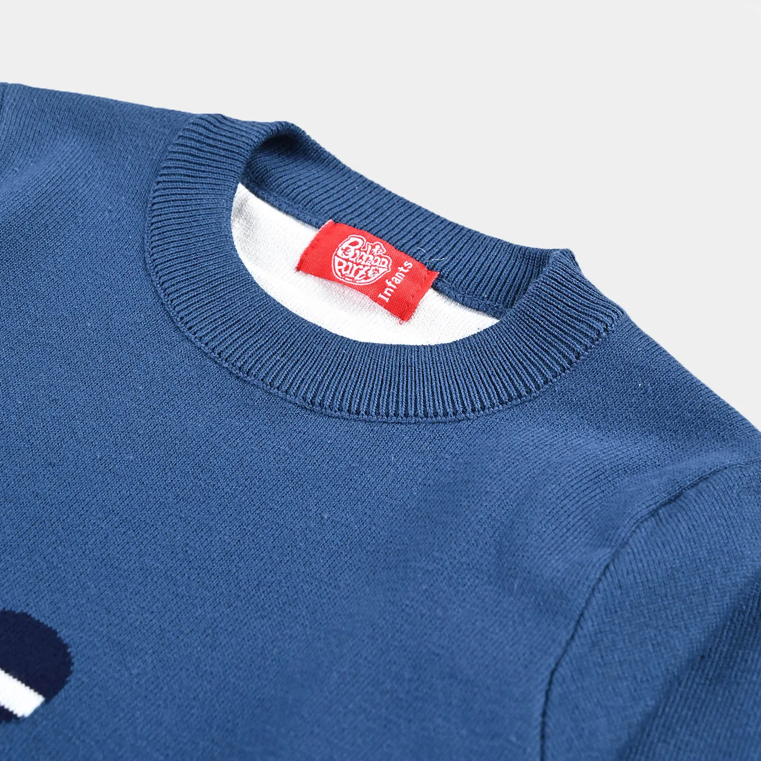 Boys Knitted Sweater- Blue