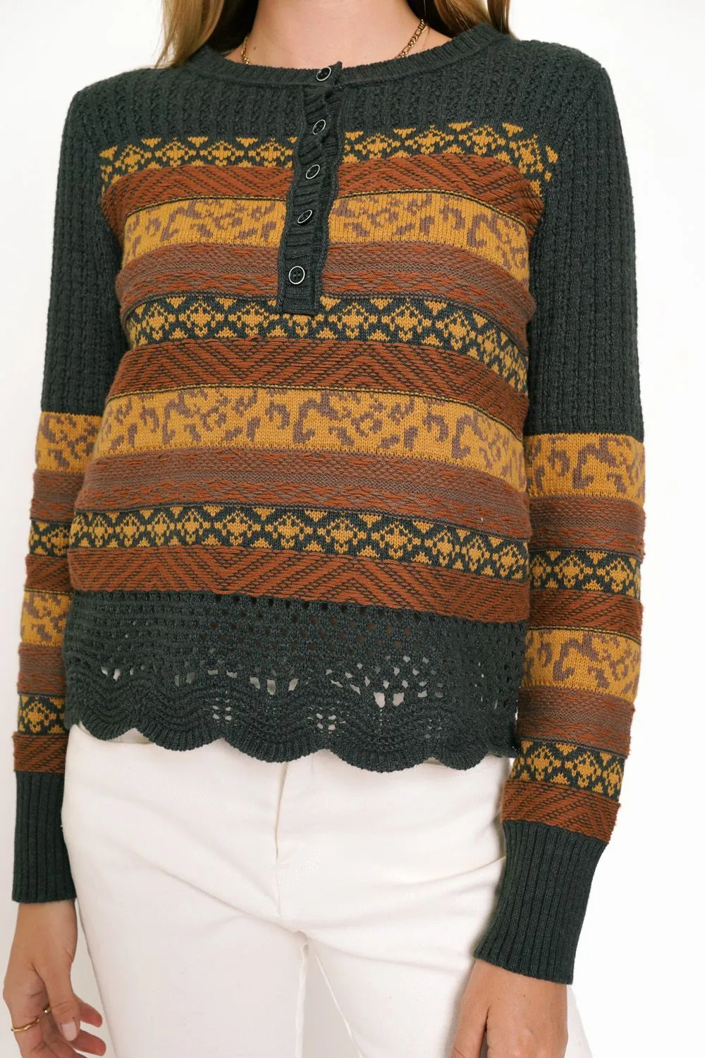 Fair Isle Mix Sweater