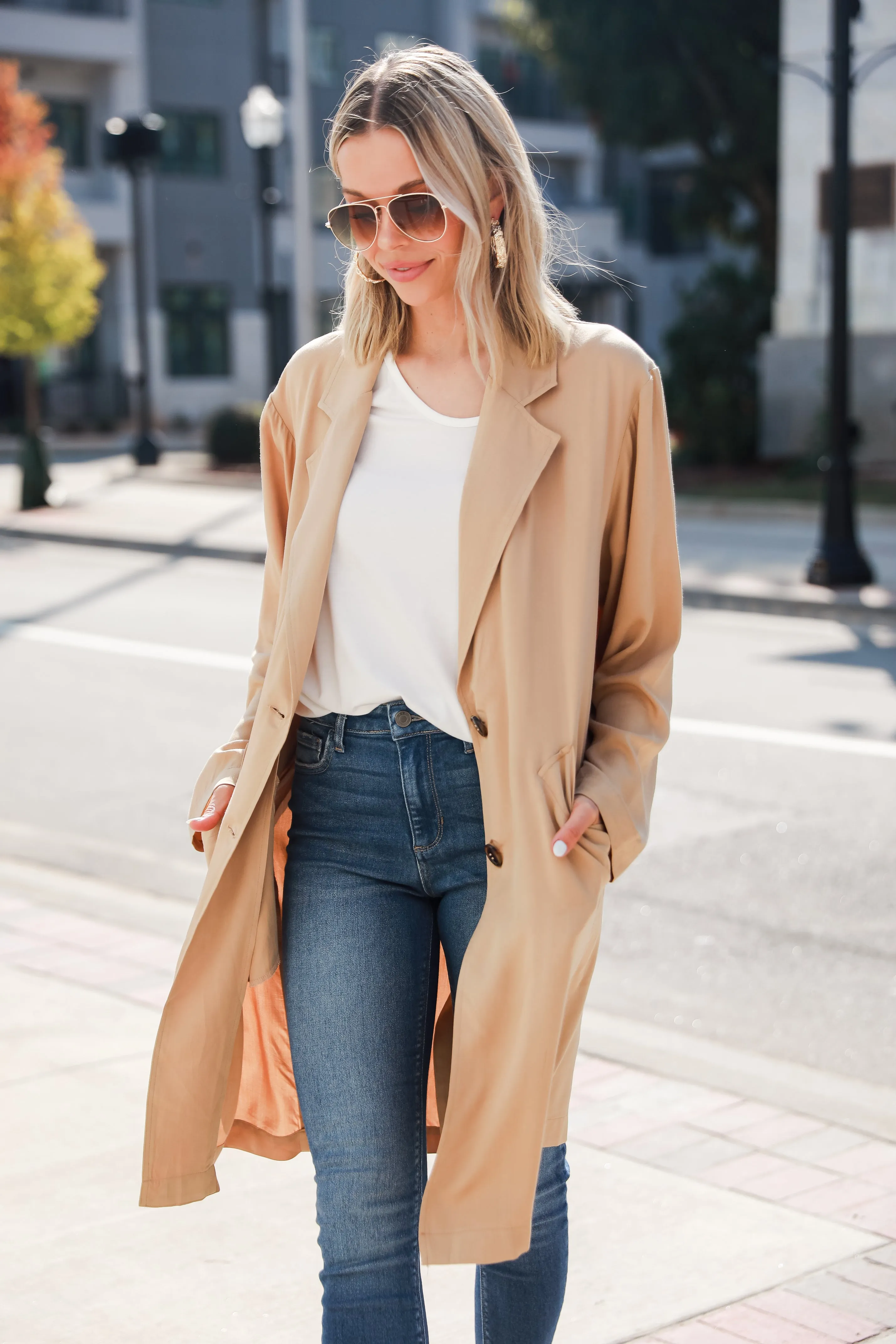 FINAL SALE - Officially Sophisticated Trench Jacket