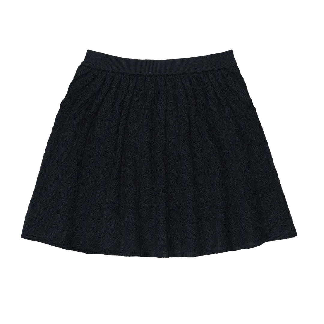 FUB DARK NAVY STRUCTURE SKIRT