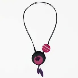 Fuchsia Saylor Pendant Necklace