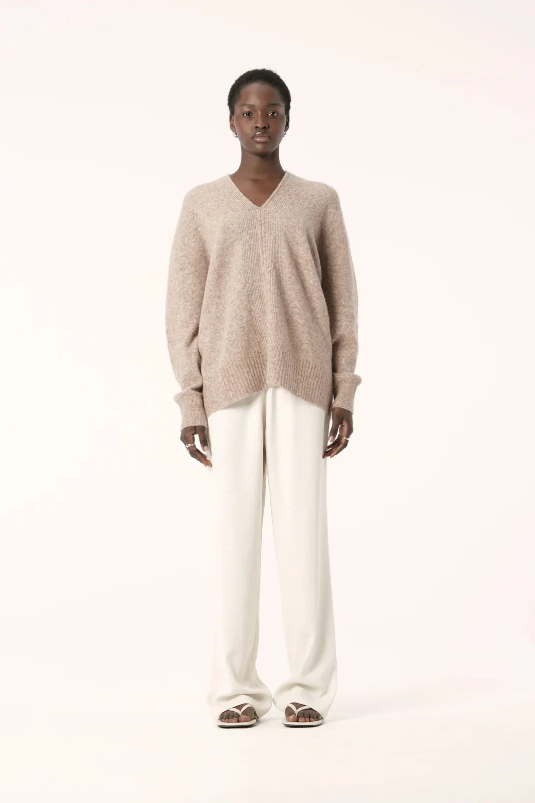 Fumi Knit Taupe Marle