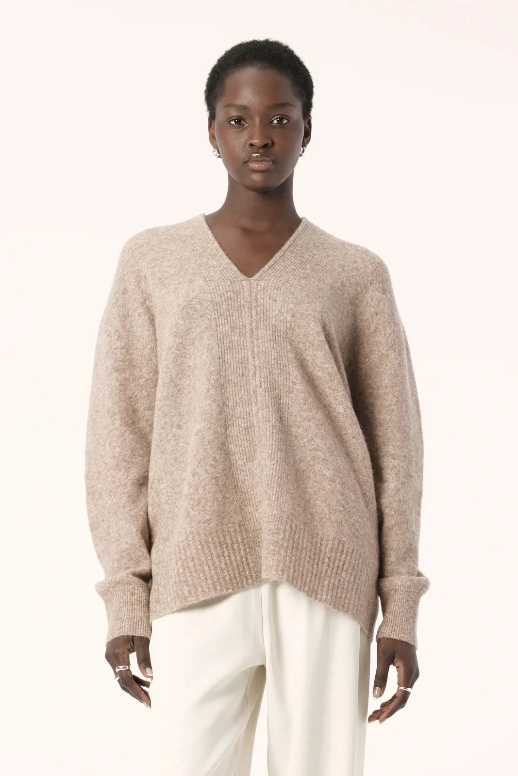 Fumi Knit Taupe Marle