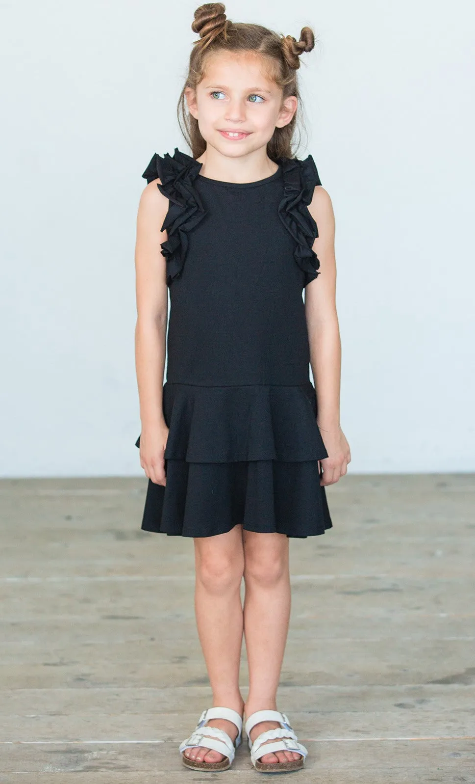 Isobella & Chloe Sunny Smile Dress - Black