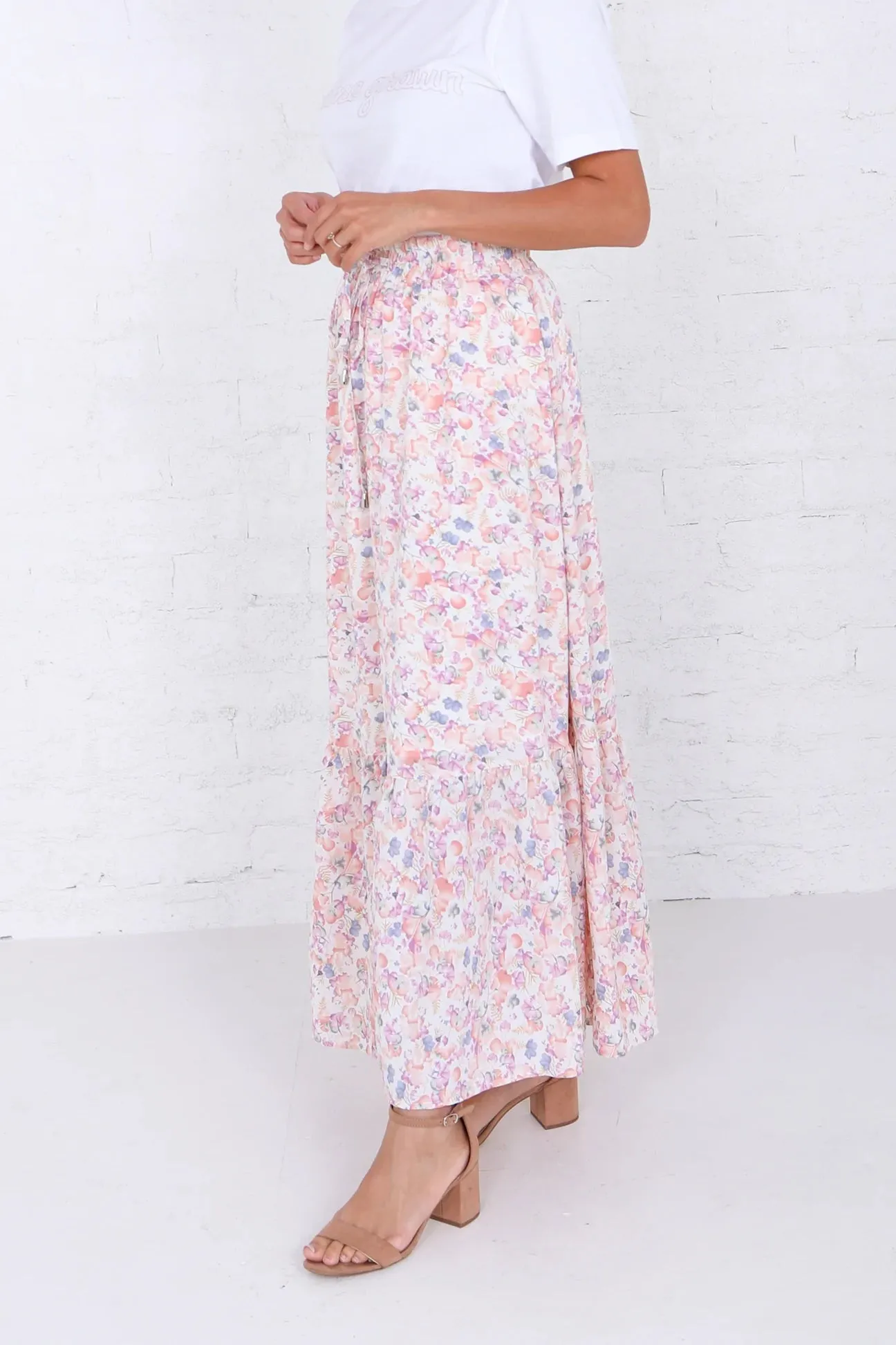 Kelsey Fun Floral Maxi Skirt