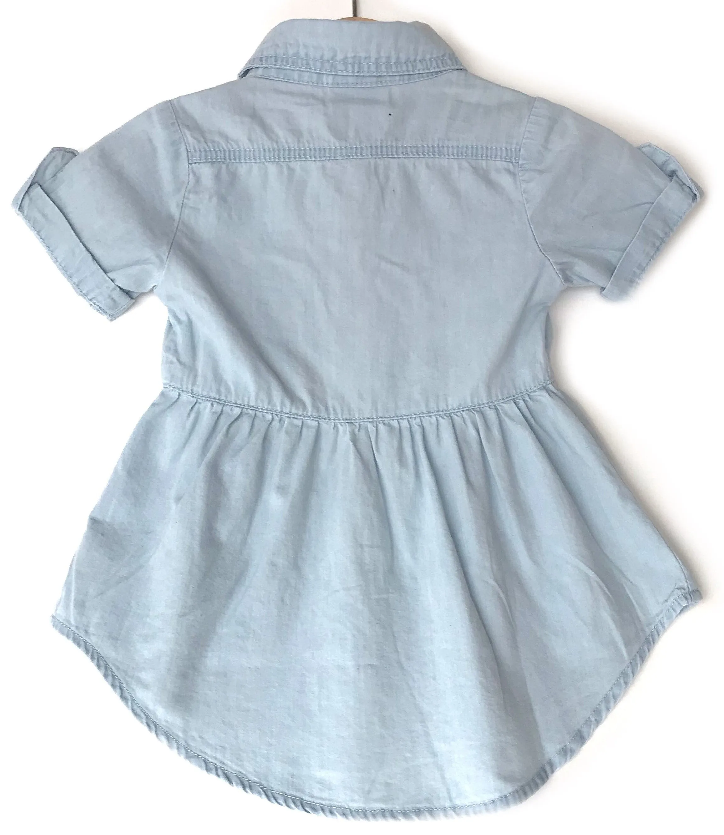 Little Bipsy Light Wash Denim Swoop Dress