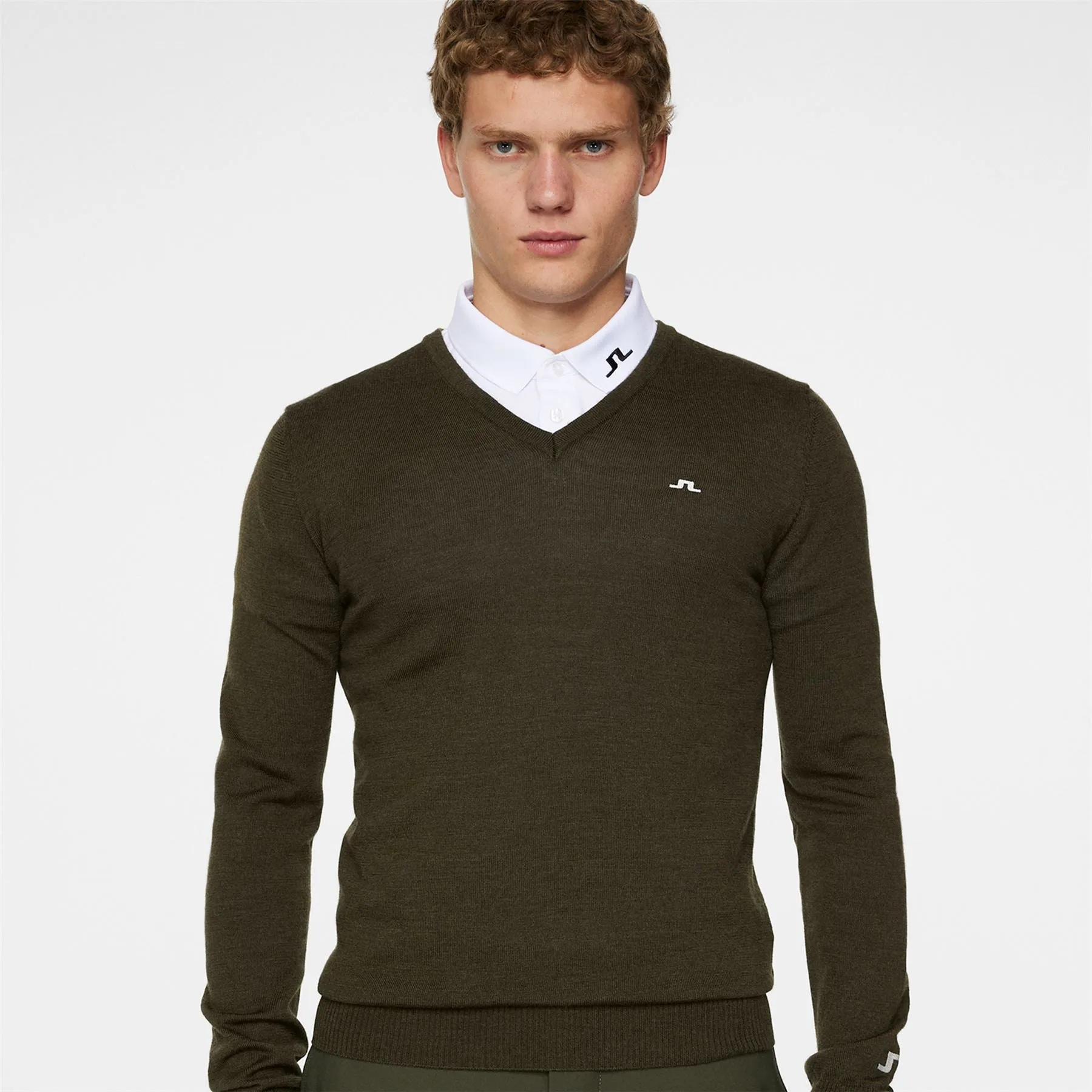 Lymann Knitted Sweater Forest Green - AW24