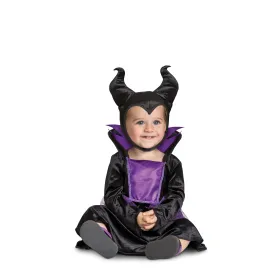 Maleficent Classic Costume for Toddlers, Disney, Black and Purple Dress