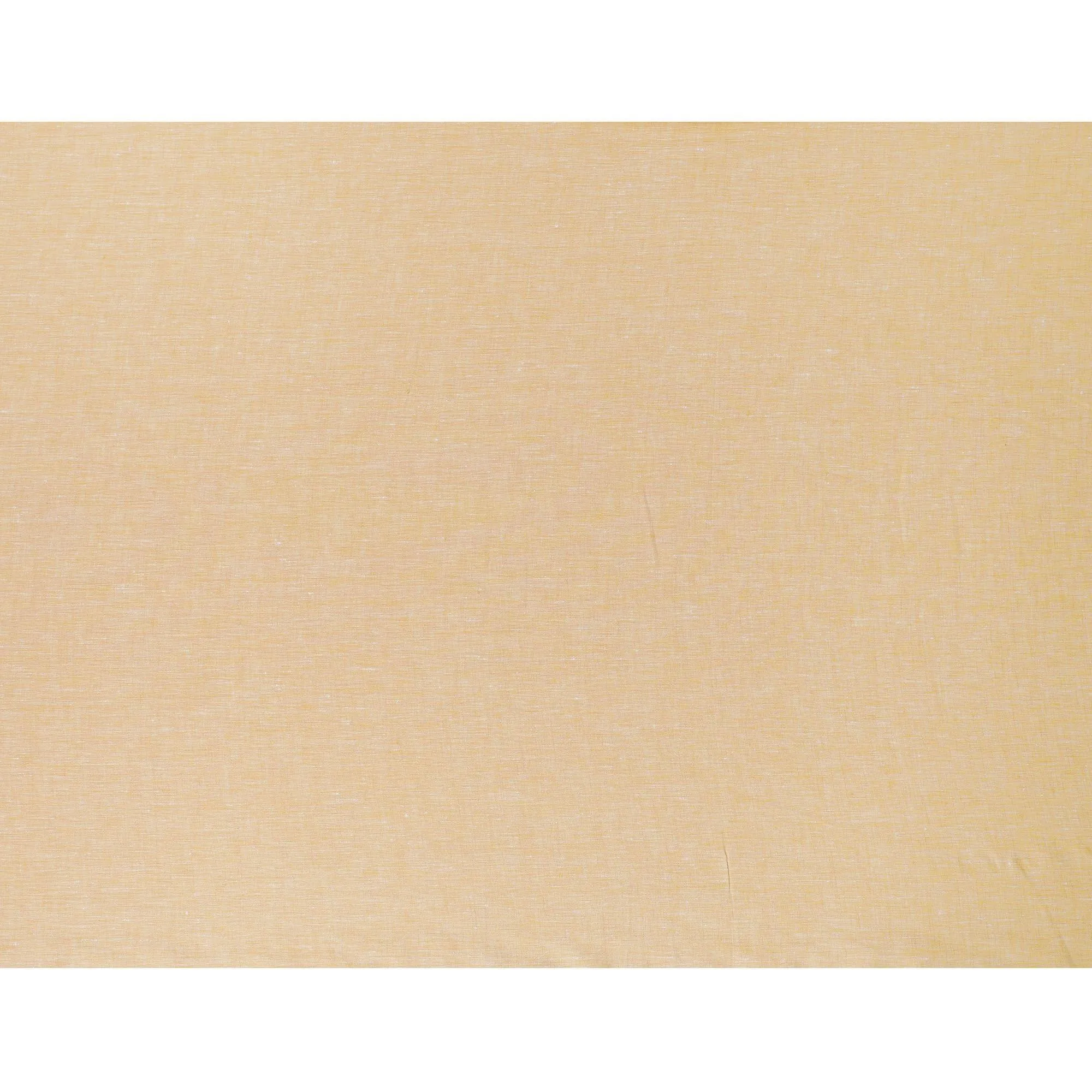 Mango yellow premium plain pure linen fabric 60 Lea-D12280