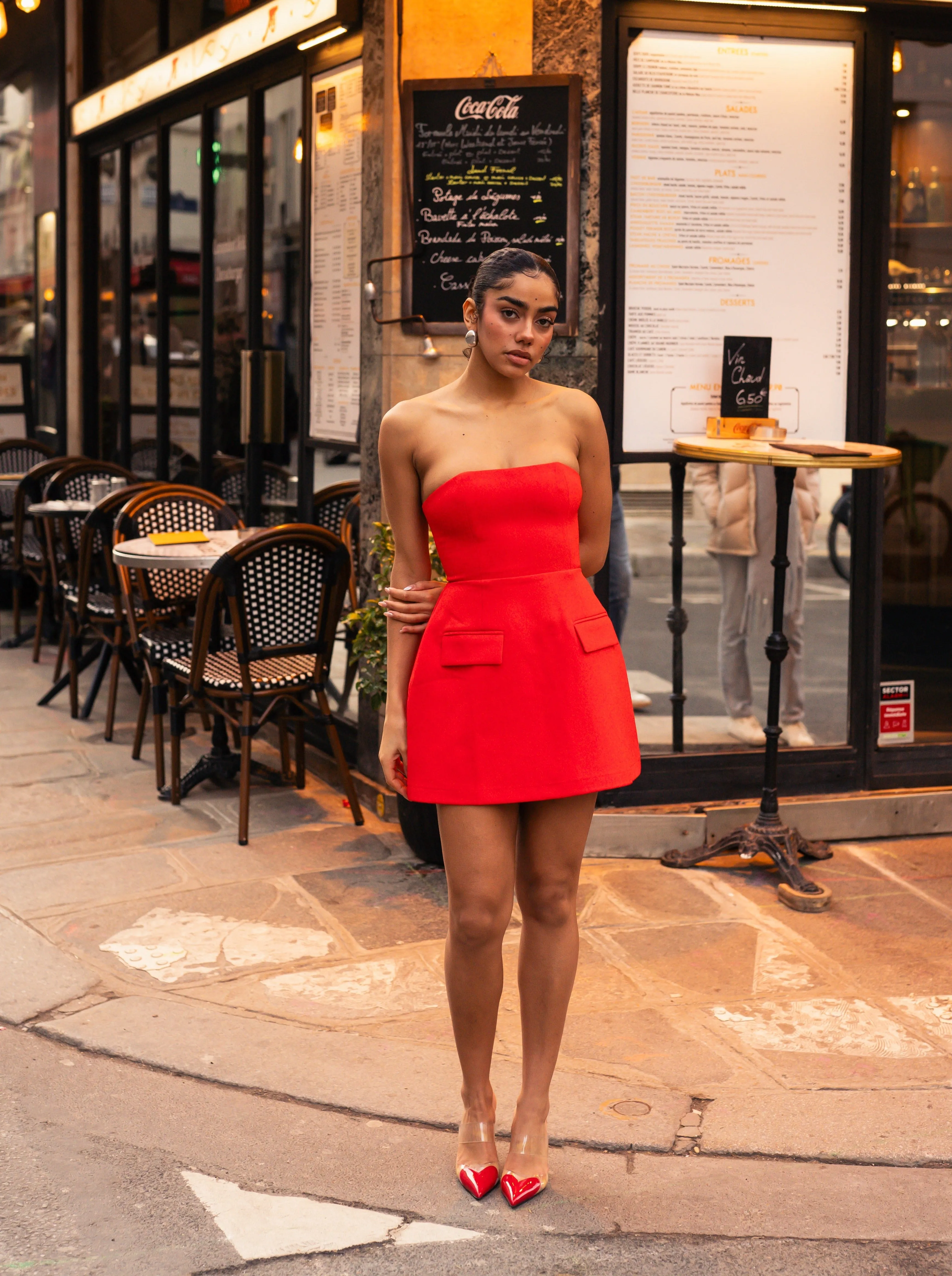 Odd Muse The Ultimate Muse Strapless Dress - Red