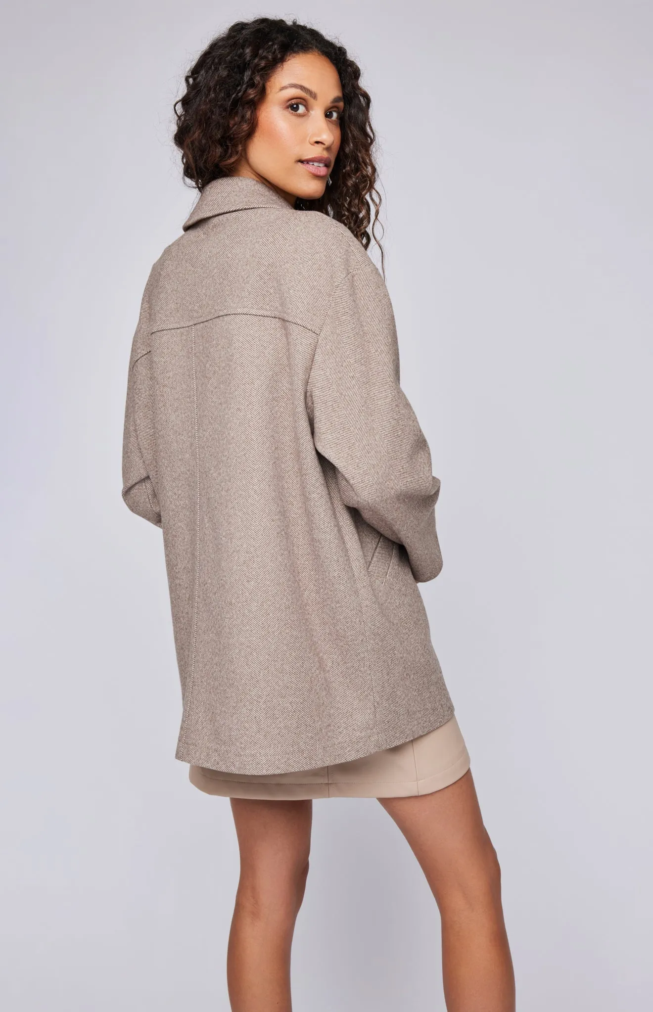 Pascal Herringbone Coat