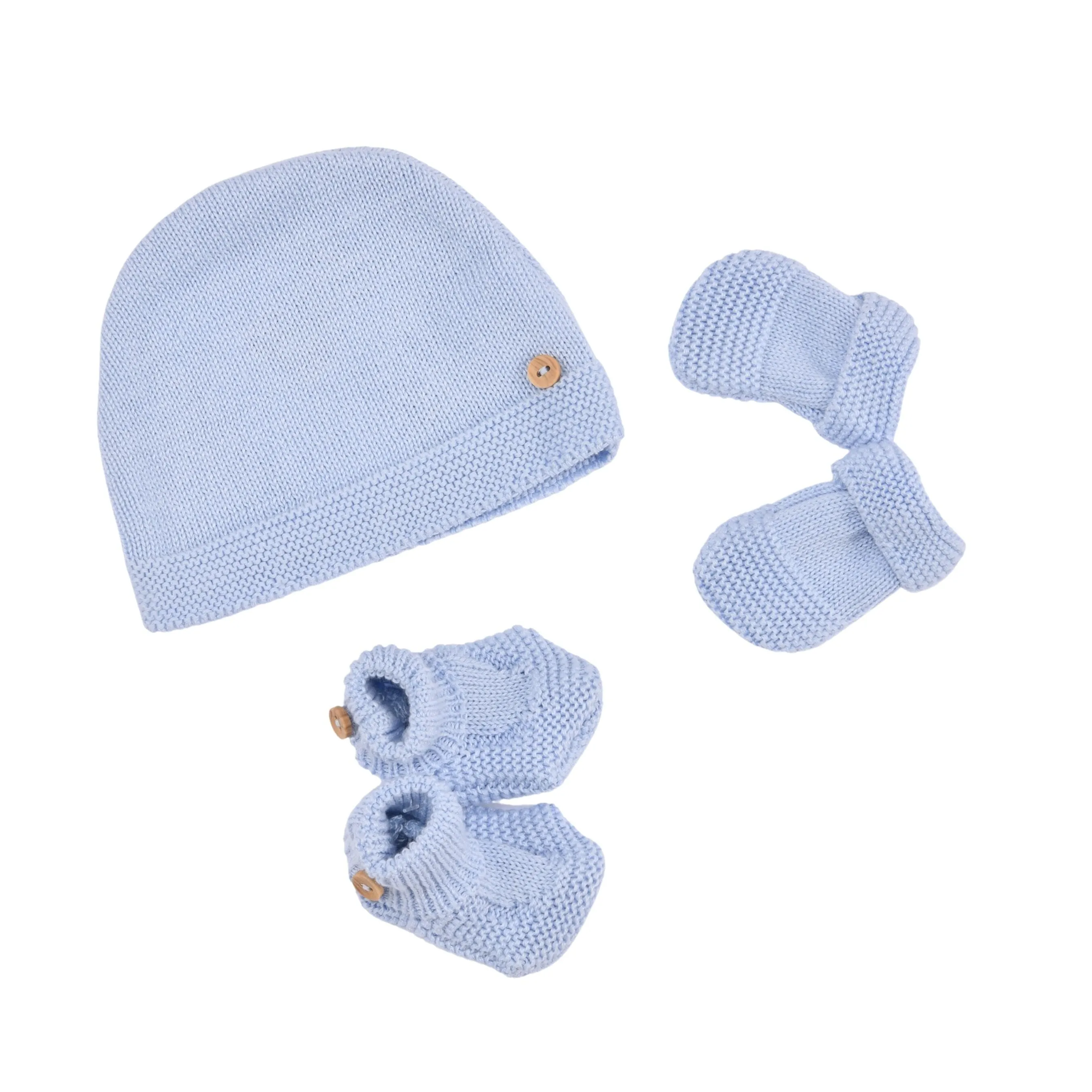 PETIT SWEENY | Boys Blue Organic Cotton Gift Set (6)