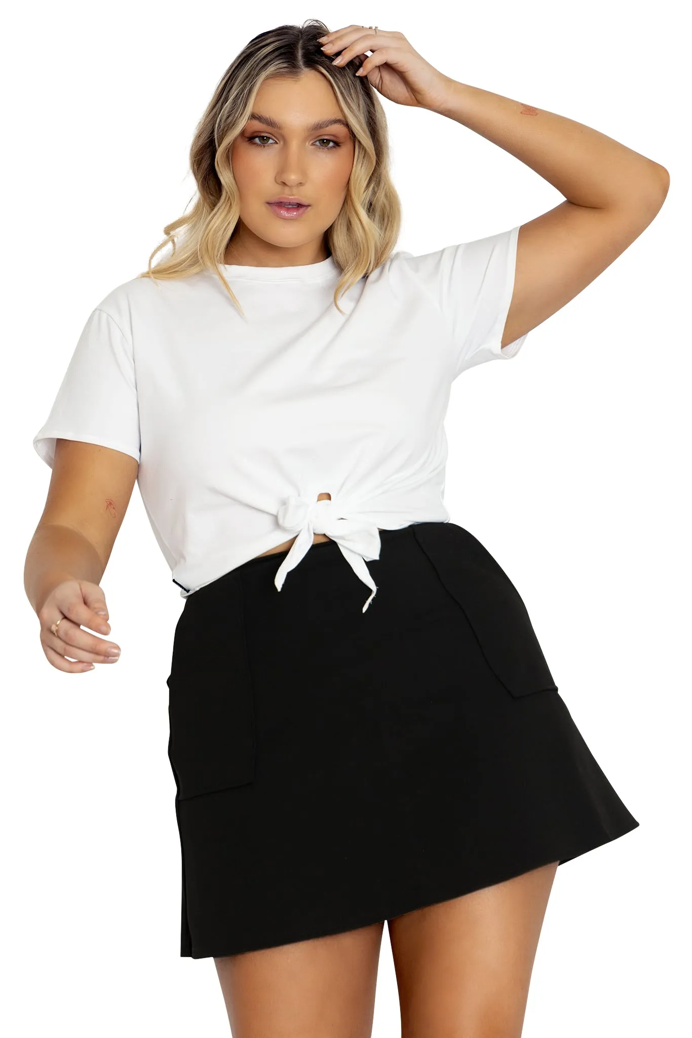 Push It Pocket A-Line Skirt