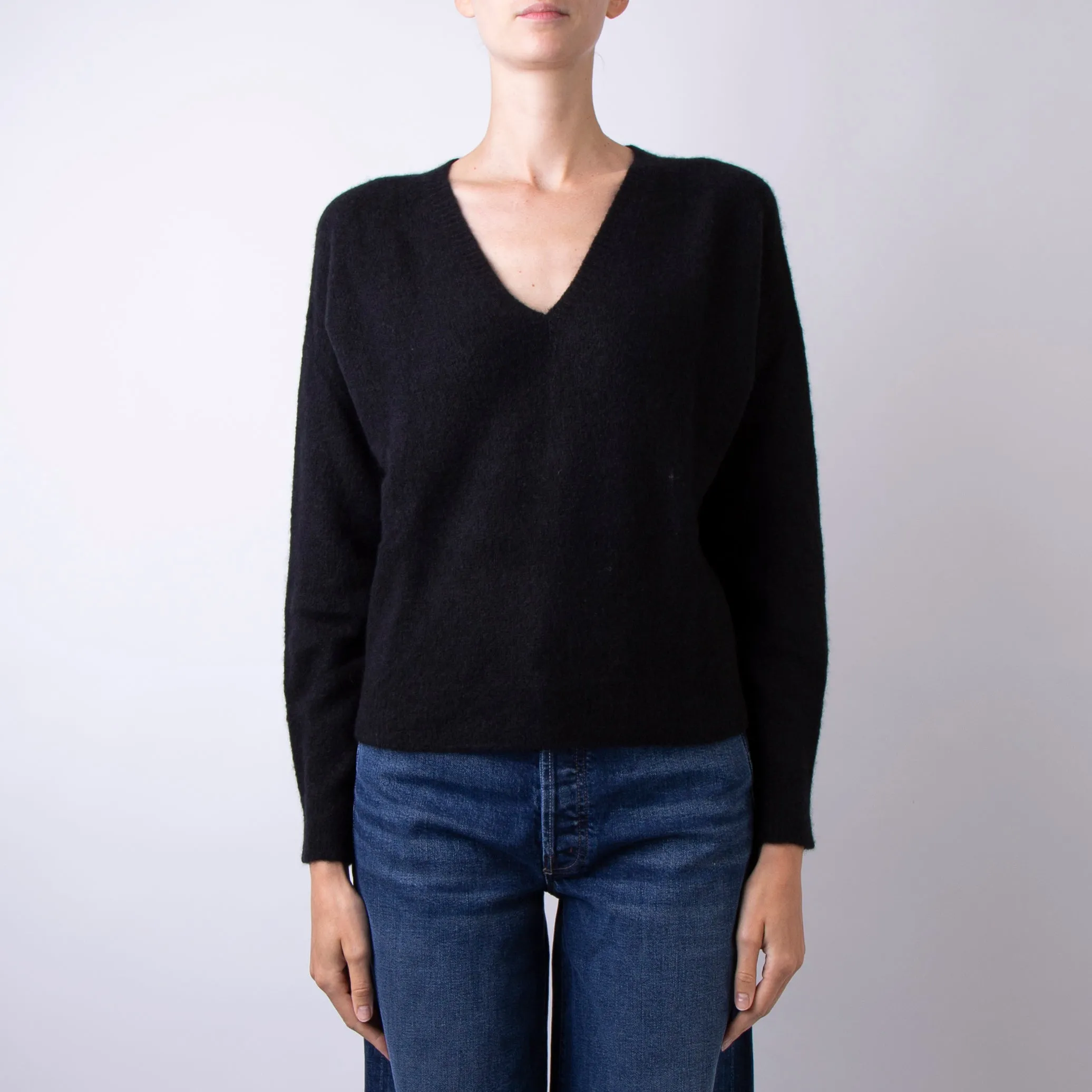 ROBERTO COLLINA SWEATER A01202 09 BLACK