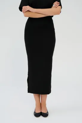 Saint Body Midi Skirt Black