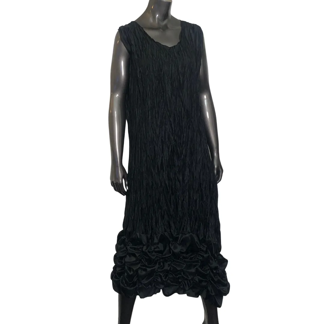 Spring Pompei Dress - Black/Black