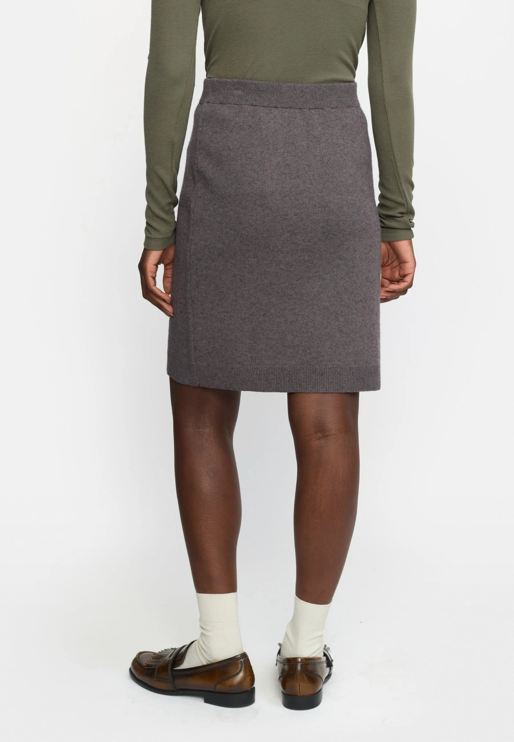 SRDalton Skirt Knit - Morel