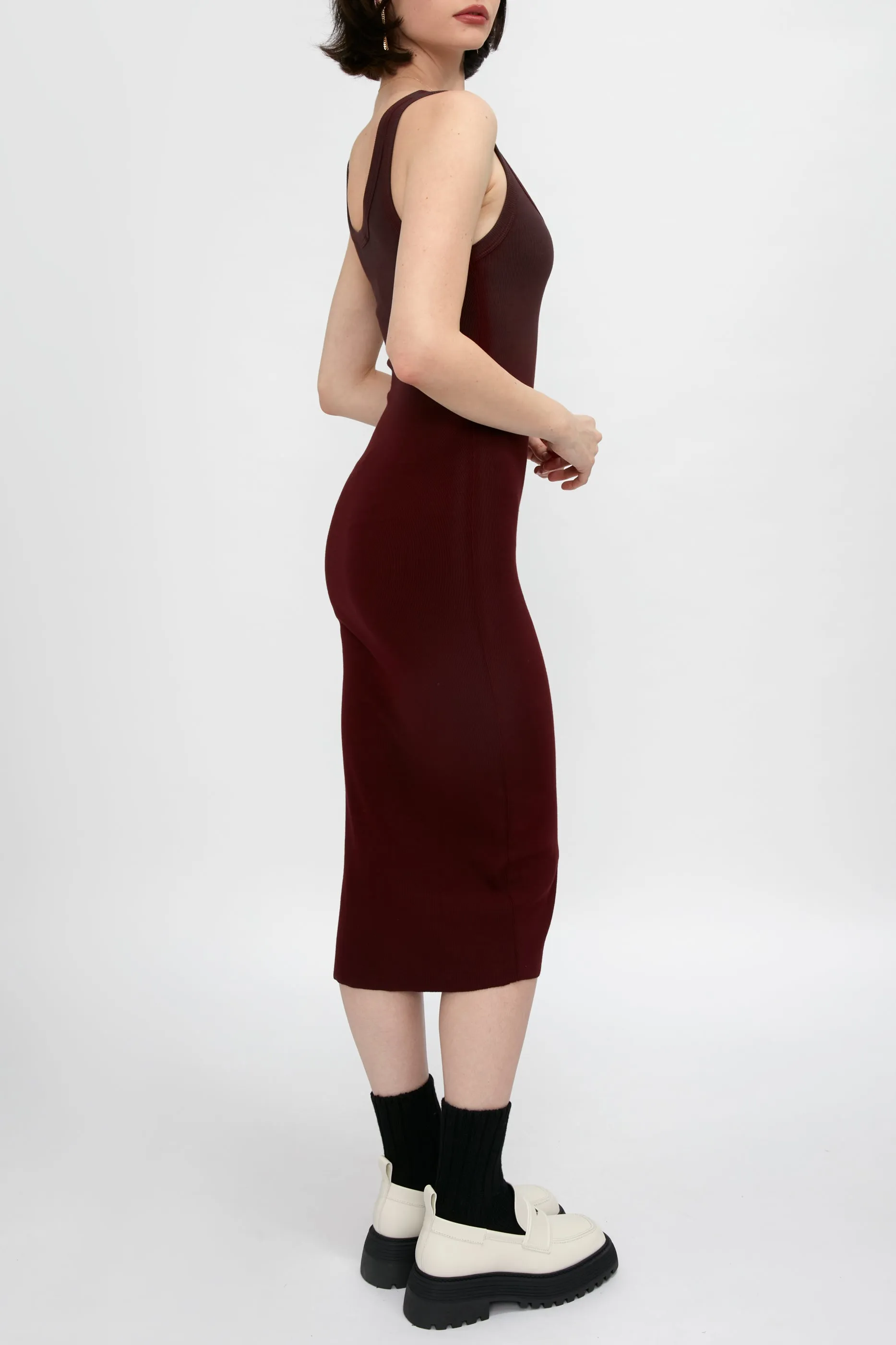 Verona Midi Dress in Eclipse Cast