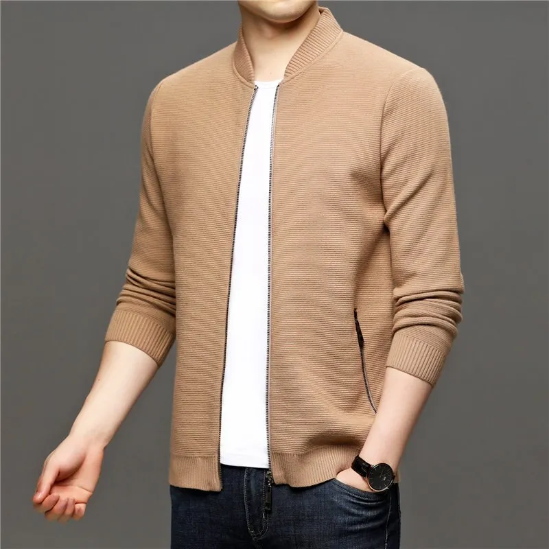 West Louis™ Brand Designer Thin Warm Wool Sweater