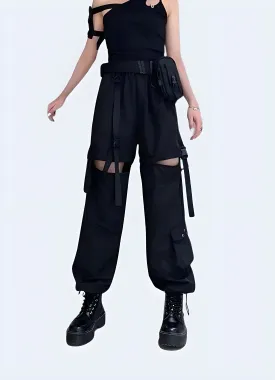 Women's High-waisted Cargo Pants