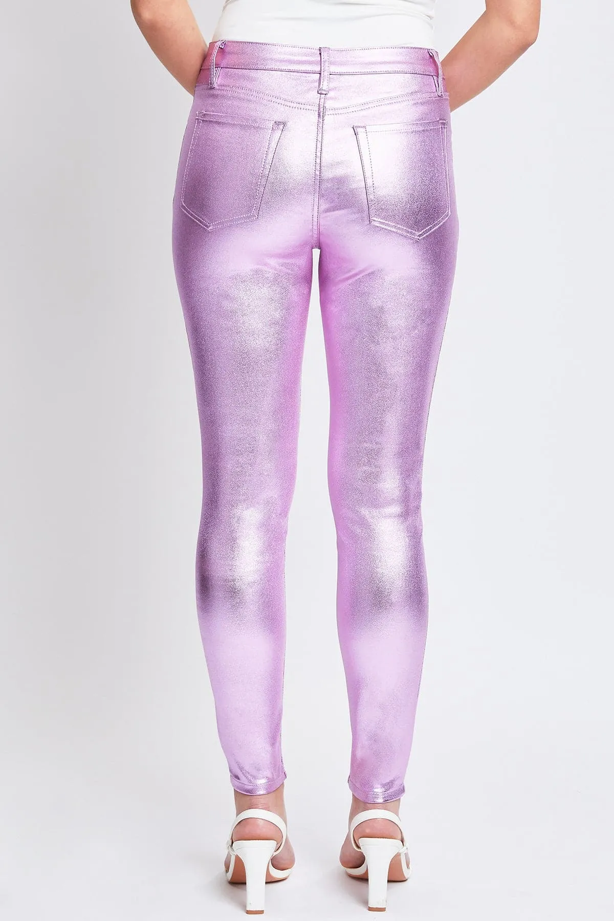 Women's  Metallic Hyperstretch Skinny Pants