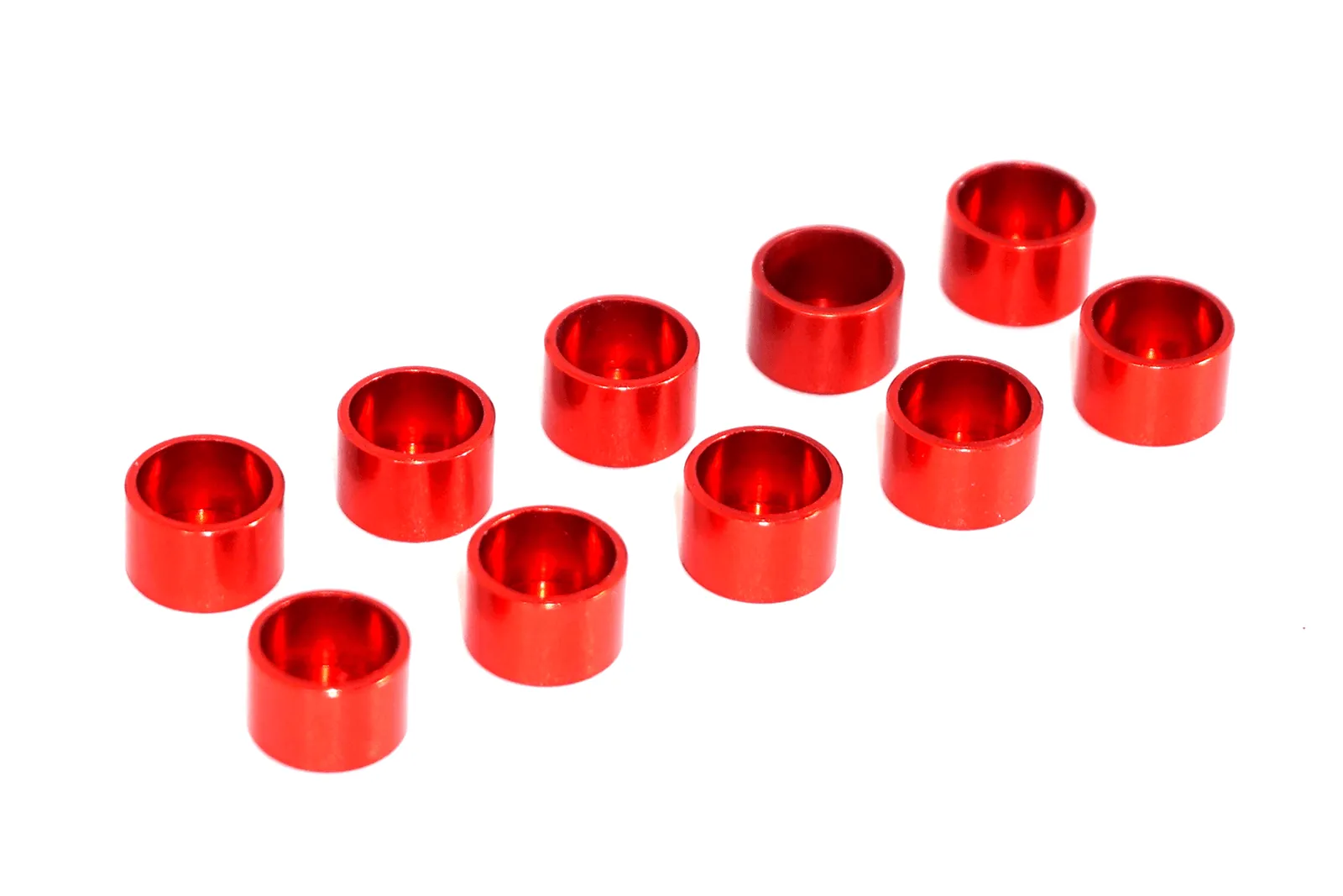 ZSPEC M3 Straight Cup Finish Washers for M3 SHSC Socket-Cap Fasteners, Billet, 10-Pack